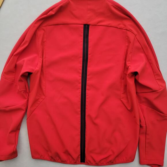Puma Farrari T7 Jacket Rosso Corsa Men's Size Large Red Track Full Zip - Picture 11 of 14